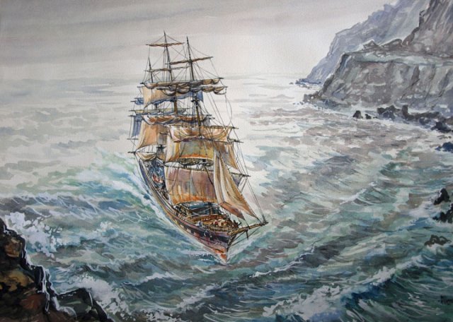 Schip in nood